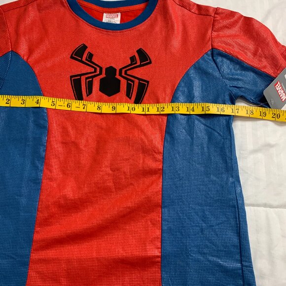 Disney Marvel Spider-Man Kids T-Shirt – Size 11–12 – Red & Blue – NWT - Picture 9 of 12